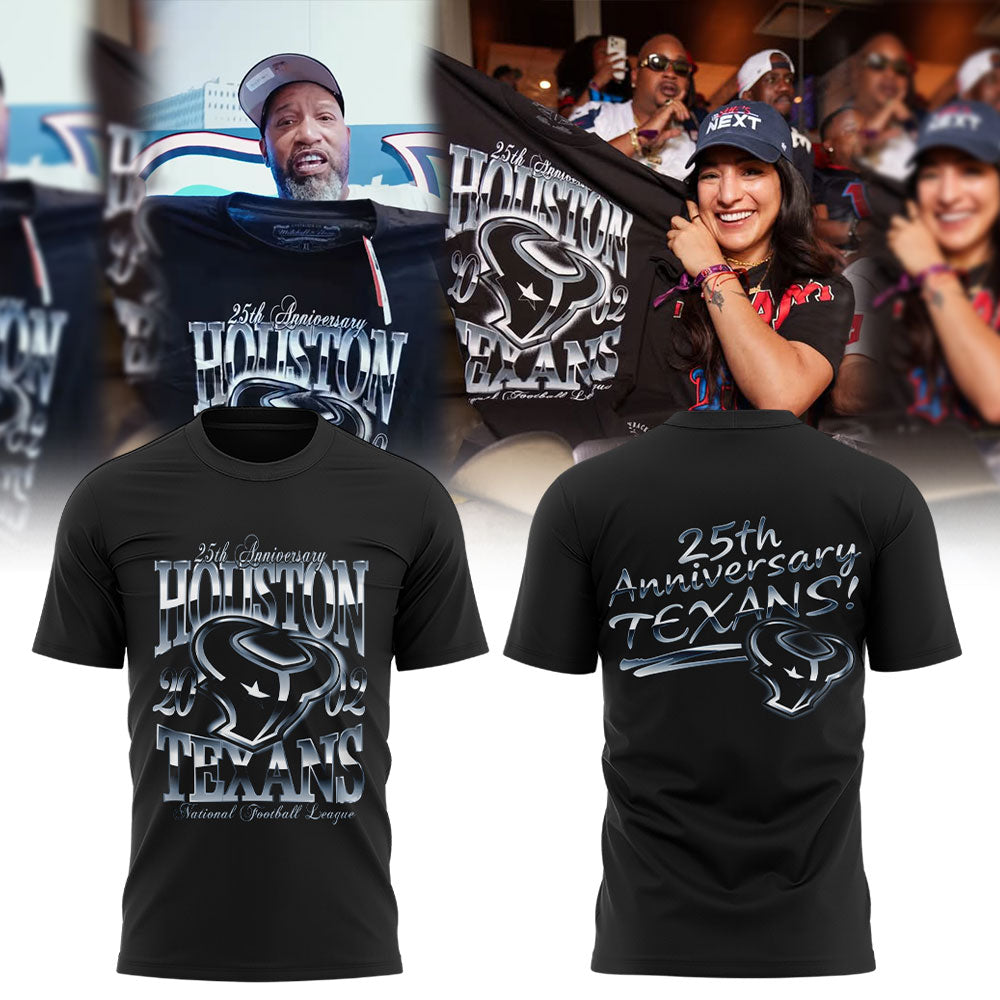 Built in Houston Texans Reppin’ H-Town for 25 seasons T-Shirt