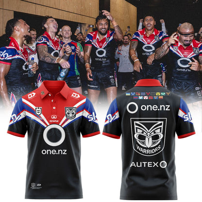 New Zealand Warriors 2026 Kotahitanga Polo