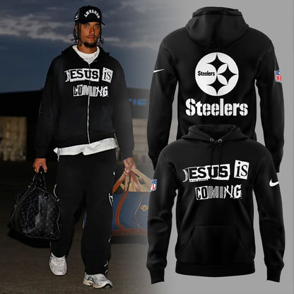 Pittsburgh Steelers Jesus Is Coming Combo Hoodie