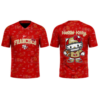 Limited Edition San Francisco 49ers Hello Kitty 2026 Jersey