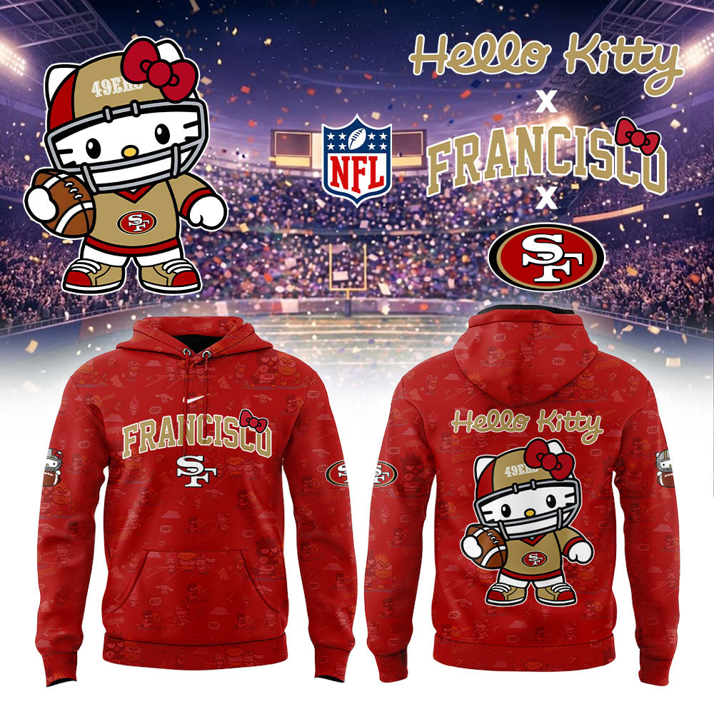 Limited San Francisco 49ers Hello Kitty Hoodie