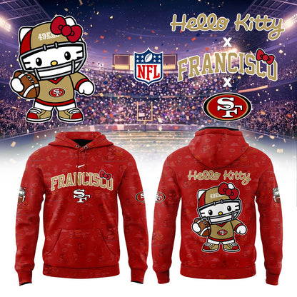 Limited San Francisco 49ers Hello Kitty Hoodie