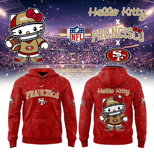 Limited San Francisco 49ers Hello Kitty Hoodie