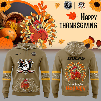 Anaheim Ducks Happy Thanksgiving 2025 Combo Hoodie