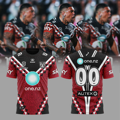 New Zealand Warriors Indigenous Round Jersey 2026 – Te Ārahi Shirt Custom Number
