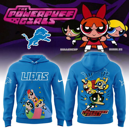 Detroit Lions The Powerpuff Girls Hoodie
