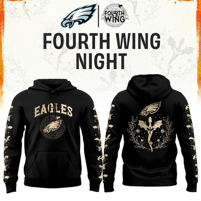 All Team NFL x Fourth Wings Night 2026 Black Hoodie