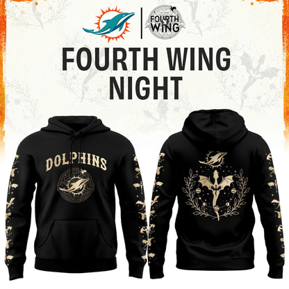 All Team NFL x Fourth Wings Night 2026 Black Hoodie