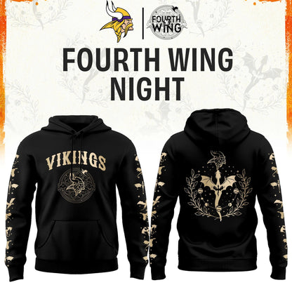All Team NFL x Fourth Wings Night 2026 Black Hoodie