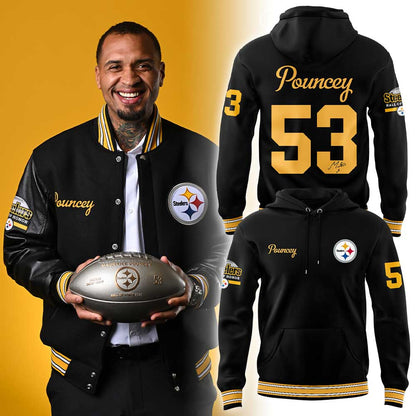 Maurkice Pouncey Of The Pittsburgh Steelers Has Been Inducted Into The Hall of Honor Combo Hoodie