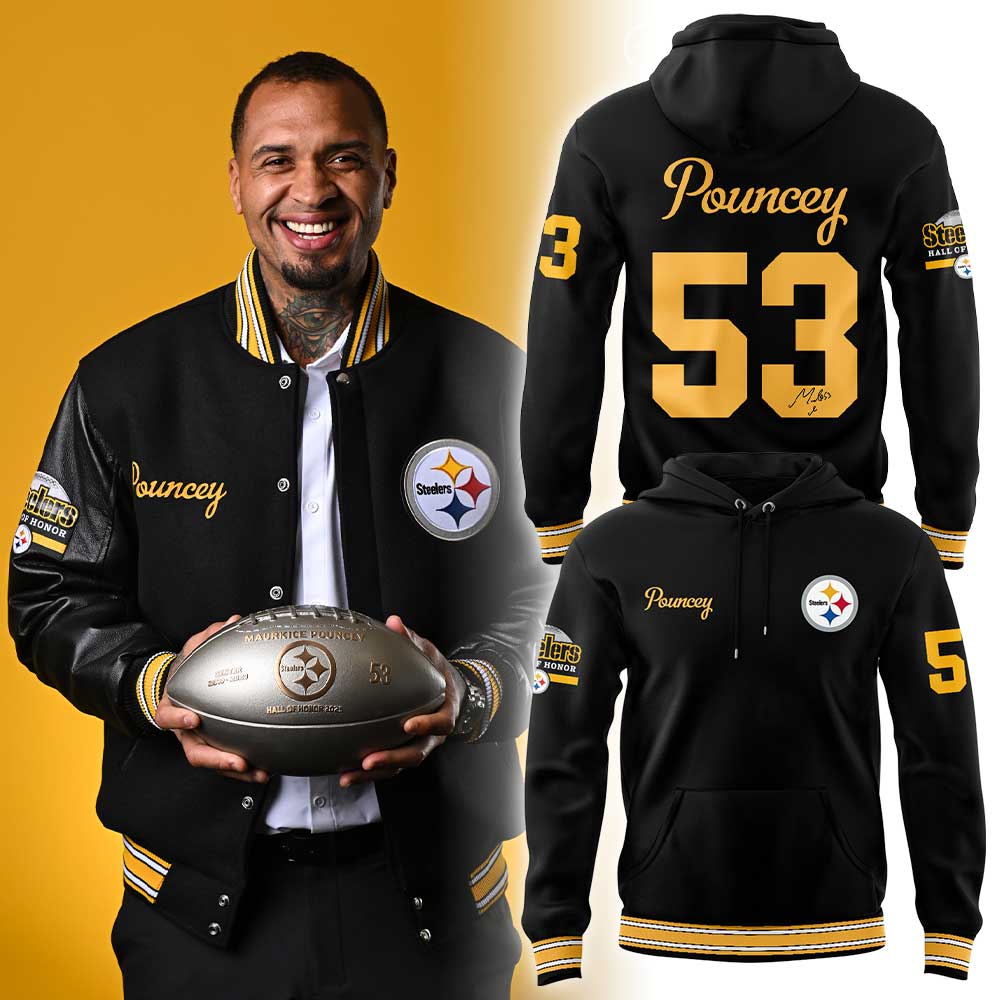 Maurkice Pouncey Of The Pittsburgh Steelers Has Been Inducted Into The Hall of Honor Combo Hoodie