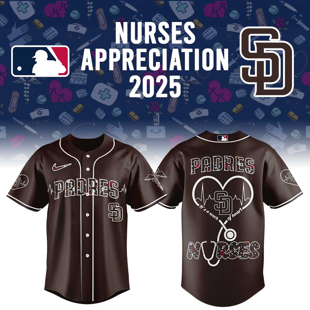 San Diego Padres Nurses Appreciation 2026 Combo Jersey