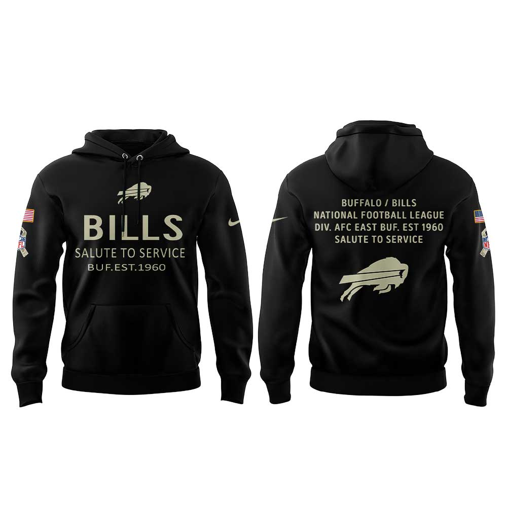 Buffalo Bills 2025 Salute to Service Limited Combo Hoodie