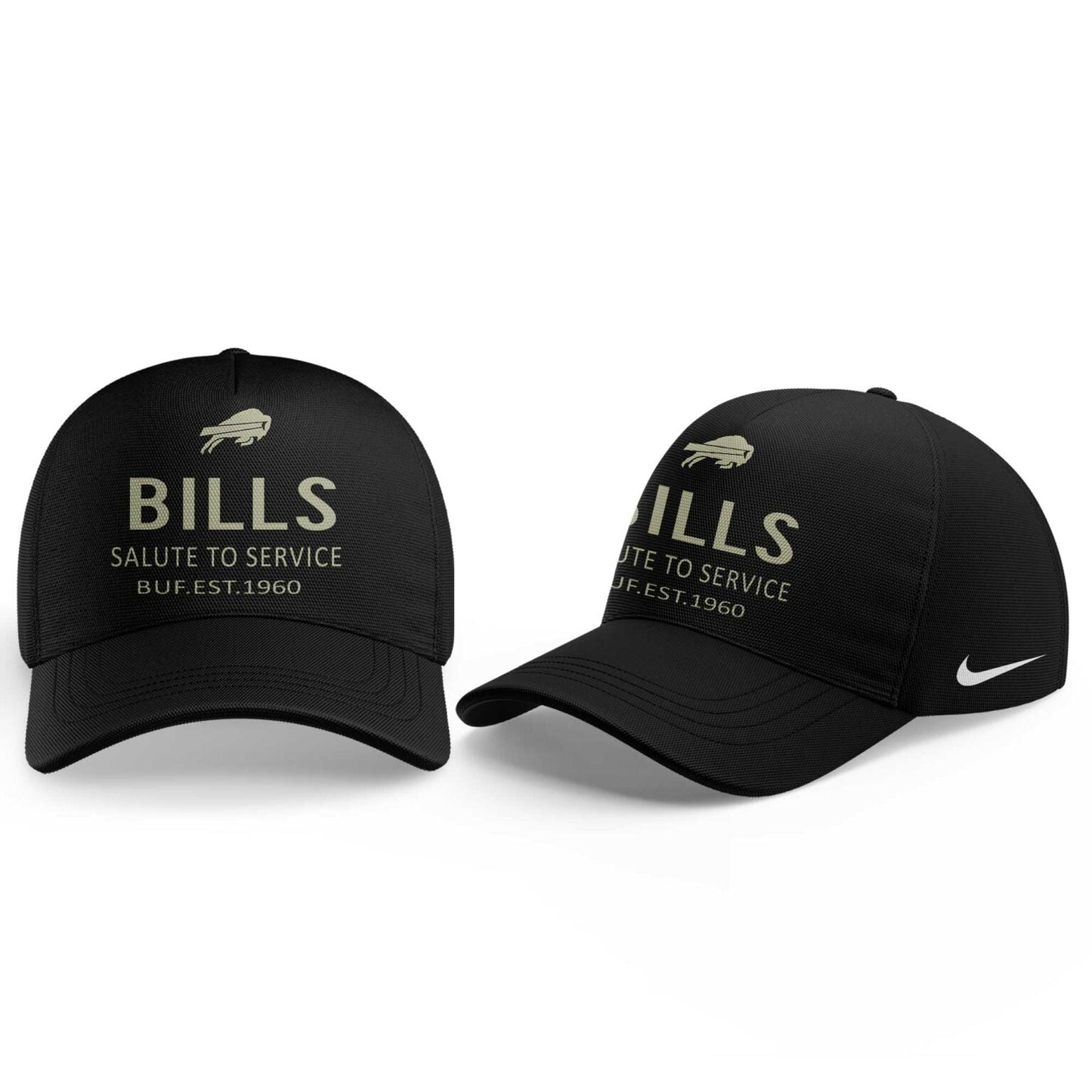 B.Bills 2025 NFL Salute to Service Collection Combo TShirt