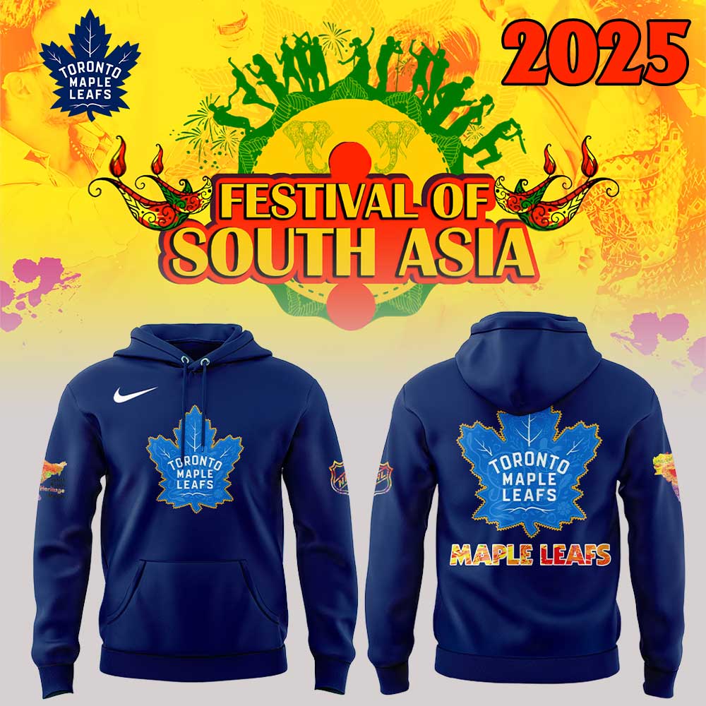 Limited Edition Toronto Maple Leafs South Asian Celebration 2025 Combo Hoodie
