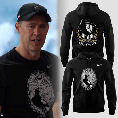 Collingwood Football Club Coach Craig McRae 2026 Limited Collection Hoodie