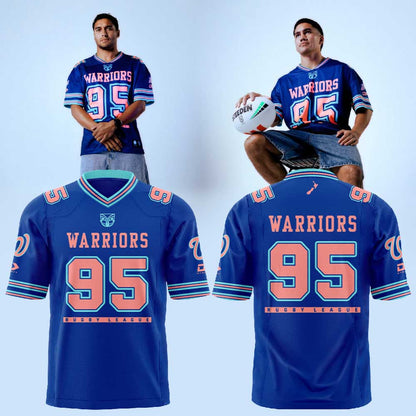 NZ Warriors Limited Edition Magic Round Football Jersey