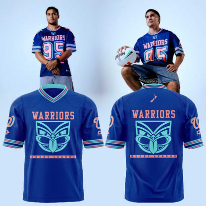 NZ Warriors Limited Edition Magic Round Football Jersey V2