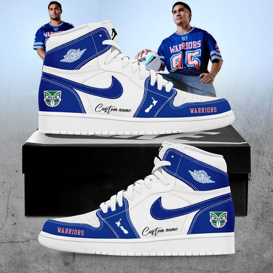 NZ Warriors Limited Edition Magic Round Custom Name Shoes