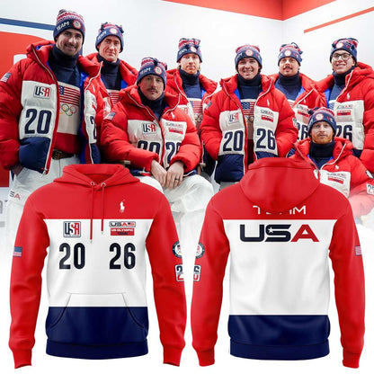 Team USA 2026 Olympic Milano Cortina Collection Hoodie