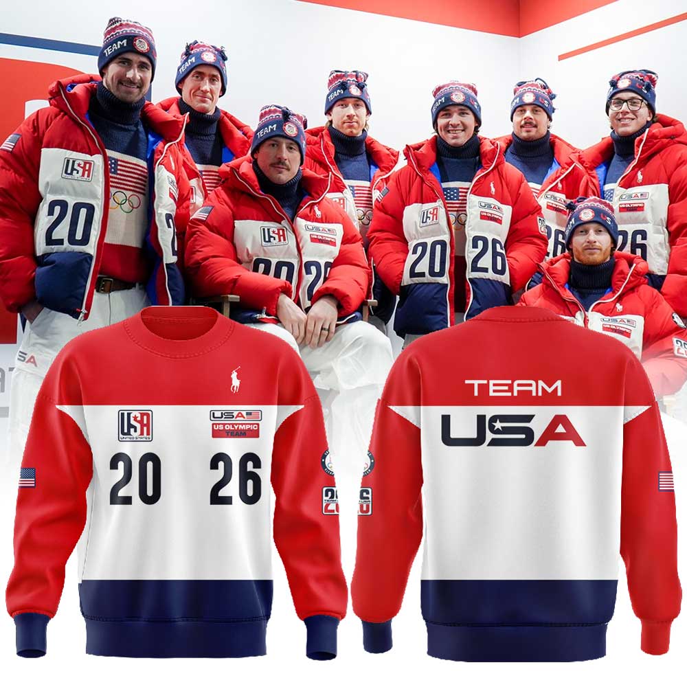 Team USA 2026 Olympic Milano Cortina Collection Combo Sweatshirt