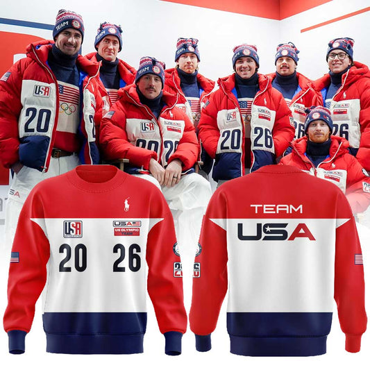 Team USA 2026 Olympic Milano Cortina Collection Combo Sweatshirt