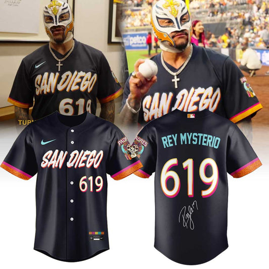 Rey Mysterio 619 City Connect Uniform - San Diego Padres