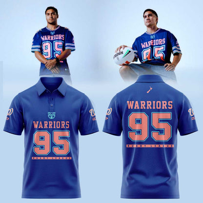 NZ Warriors Limited Edition Magic Round Polo