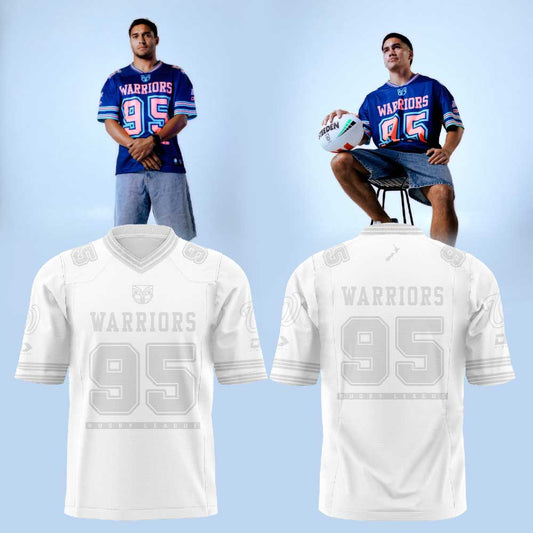 New Zealand Warriors Magic Round White Out 2026 Football Jersey