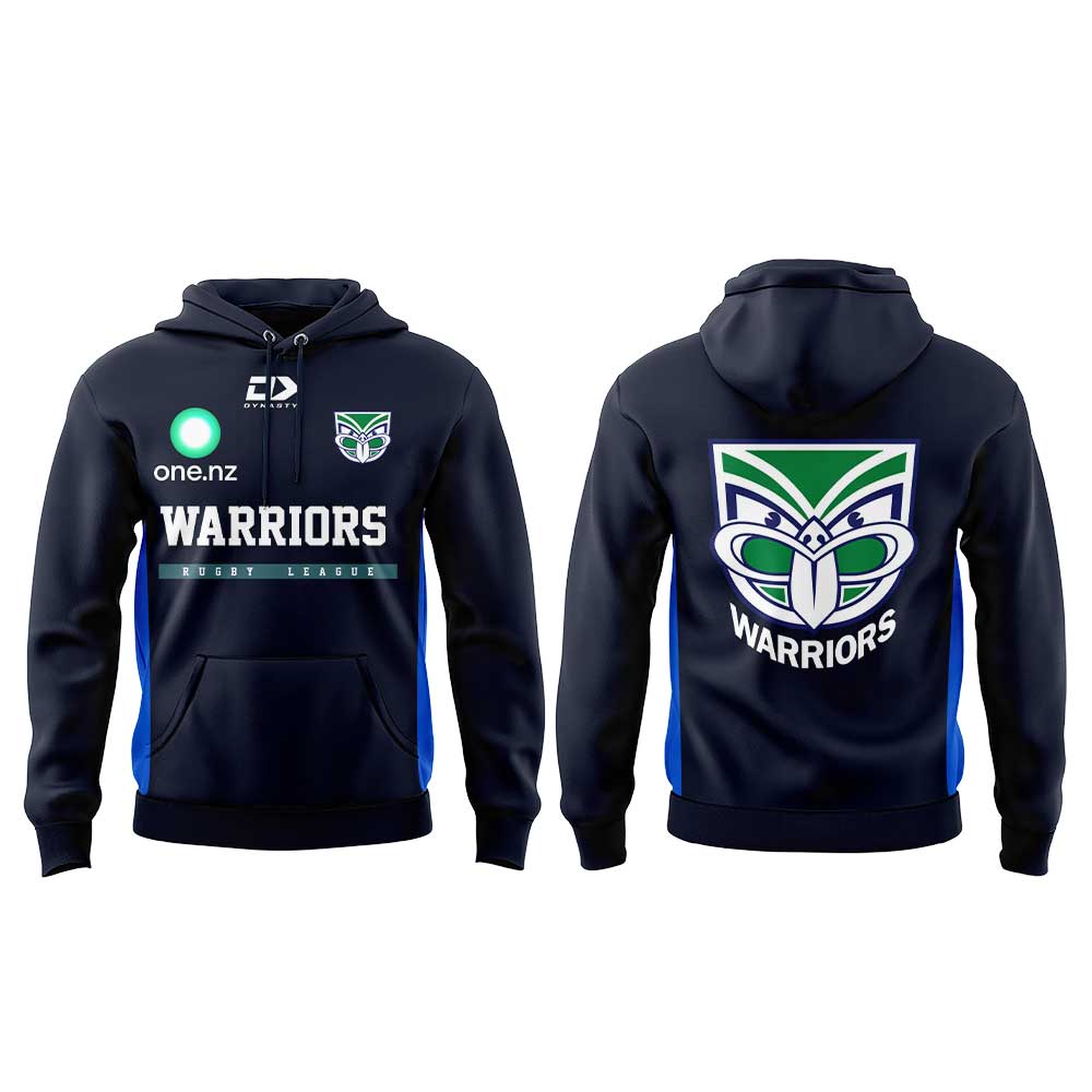 New Zealand Warriors Coach Andrew Webster Junior Pullover Hoodie