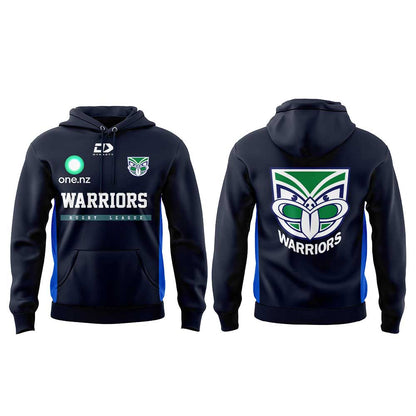 New Zealand Warriors Coach Andrew Webster Junior Pullover Hoodie