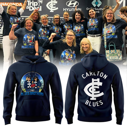 Carlton Blues the Blues Brothers & Sisters !!! Hoodie