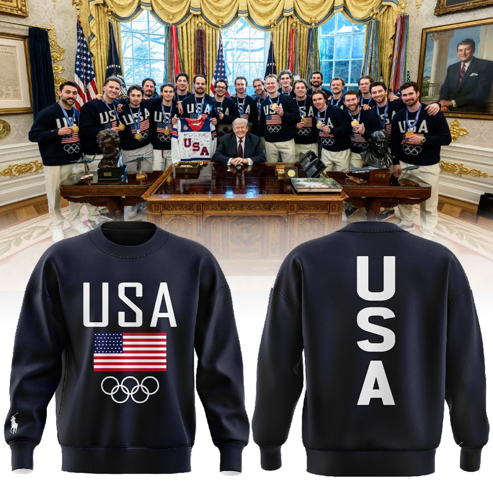 U.S. 2026 Olympic Milano Cortina Men’s Team Championship Sweatshirt