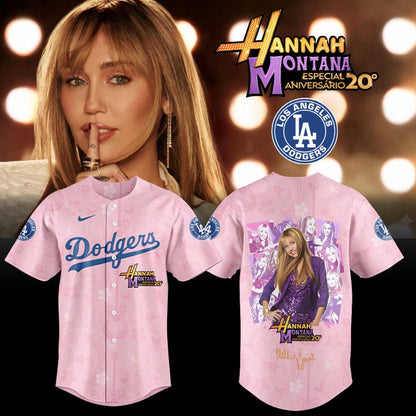 LA Dodgers The Hannah Montana 20th Anniversary Signature Jersey
