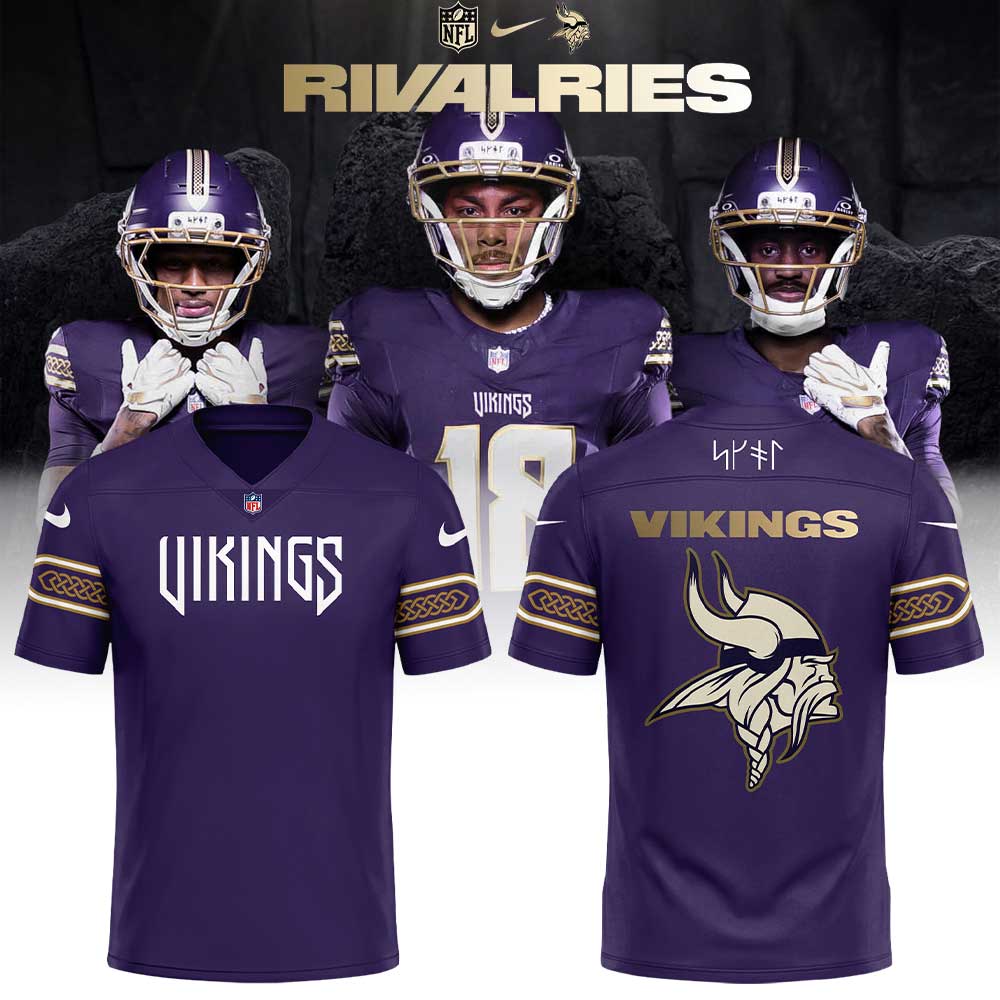 Limited Edition Minnesota Vikings Rivalries Football Jersey