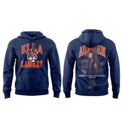 Auburn Tigers x Ella Langley – The Dandelion Tour 2026 Neville Arena Hoodie