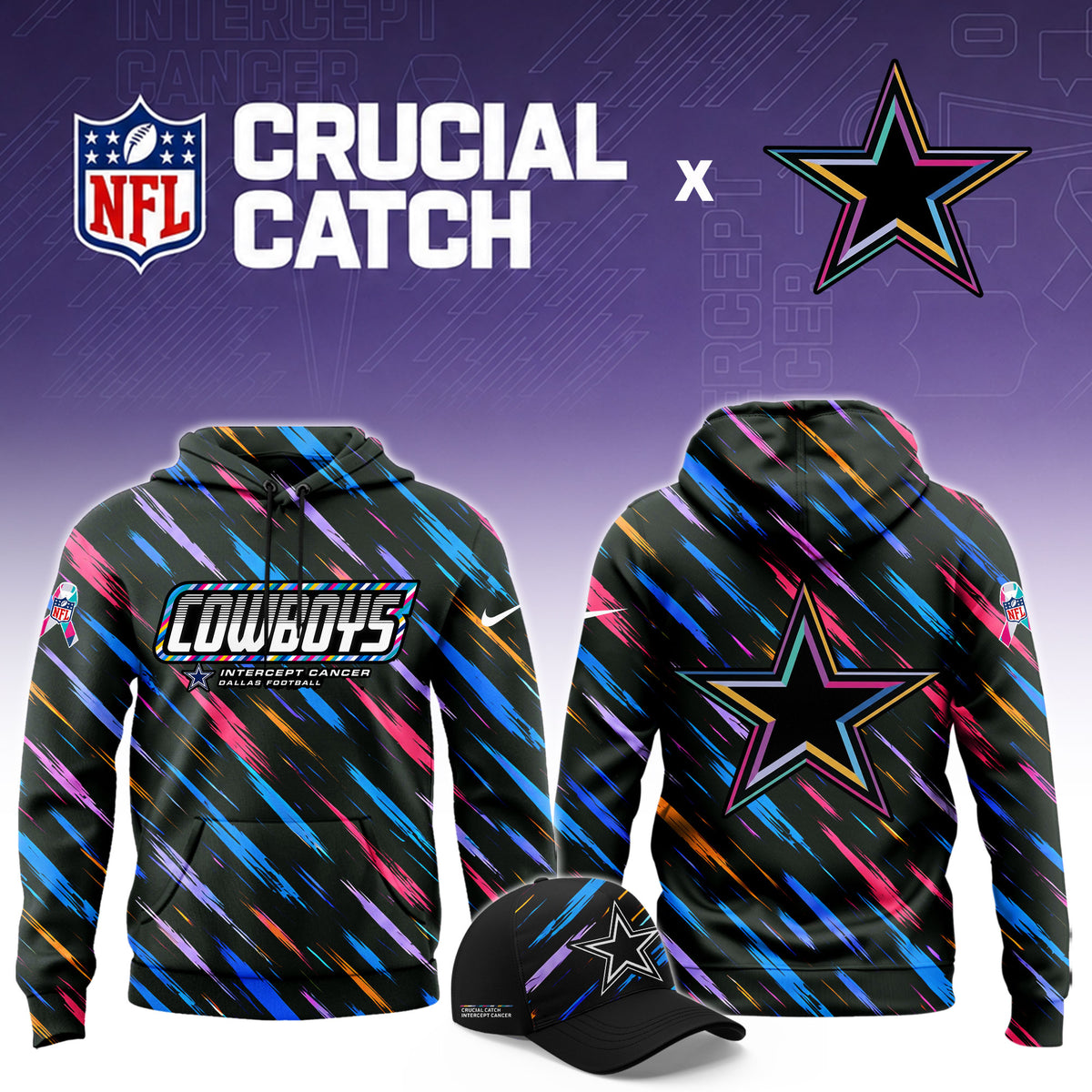 Dallas Cowboys 2026 Crucial Catch Limited Hoodie
