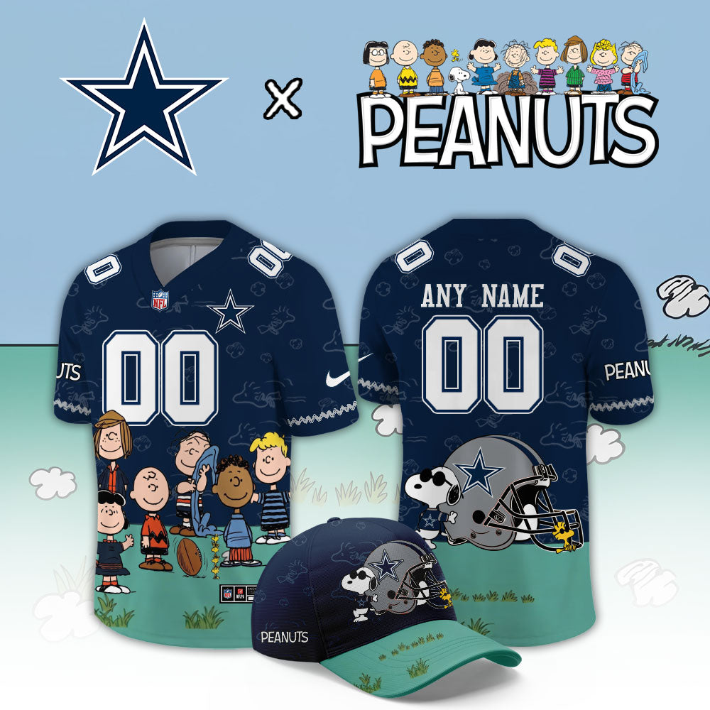 Dallas Cowboys x Peanuts 2026 Limited Football Jersey