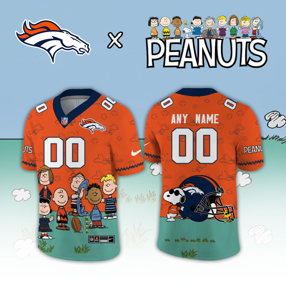 Denver Broncos x Peanuts 2026 Limited Football Jersey