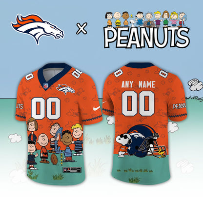 Denver Broncos x Peanuts 2026 Limited Football Jersey