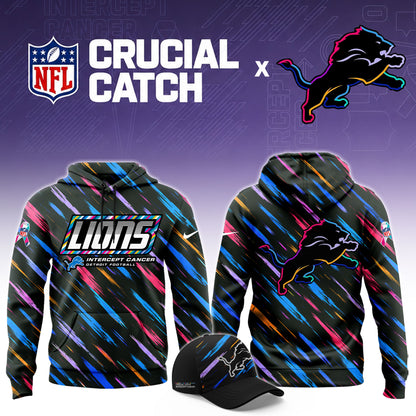 Detroit Lions 2026 Crucial Catch Limited Hoodie