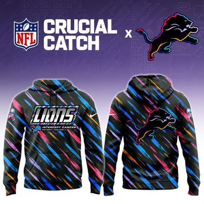 Detroit Lions 2026 Crucial Catch Limited Hoodie
