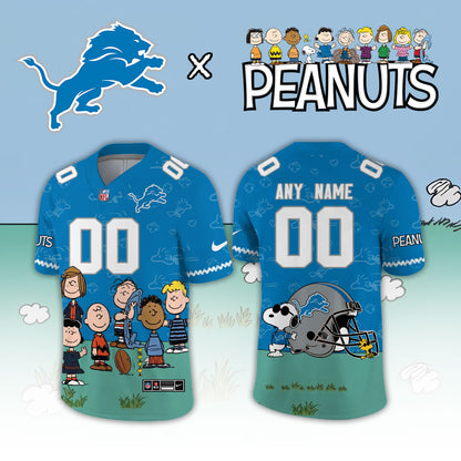 Detroit Lions x Peanuts 2026 Limited Football Jersey