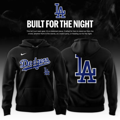 Los Angeles Dodgers 2026 Fashion Black Out Limited Edition Hoodie