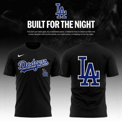 Los Angeles Dodgers 2026 Fashion Black Out Limited Edition Tshirt