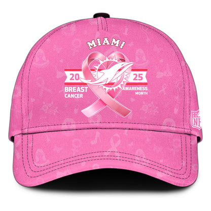 Los Angeles Dolphins Special Breast Cancer Awareness Month Limited Edition Hoodie 2025