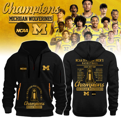 MICH Champions NCAA DI Basketball 2026 New Hoodie Limited Edition
