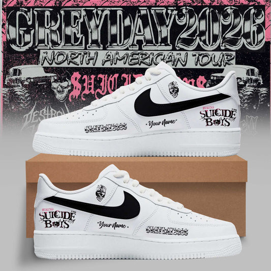 Greyday 2026 – North American Tour AF1 Shoes