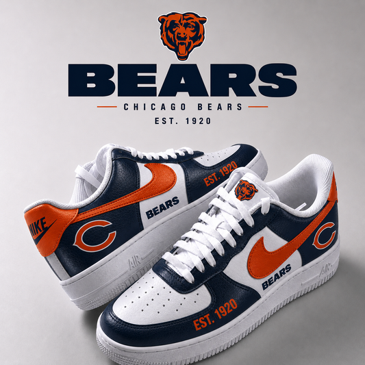 Chicago Bears 2026 Limited Edition AF1 Sneakers