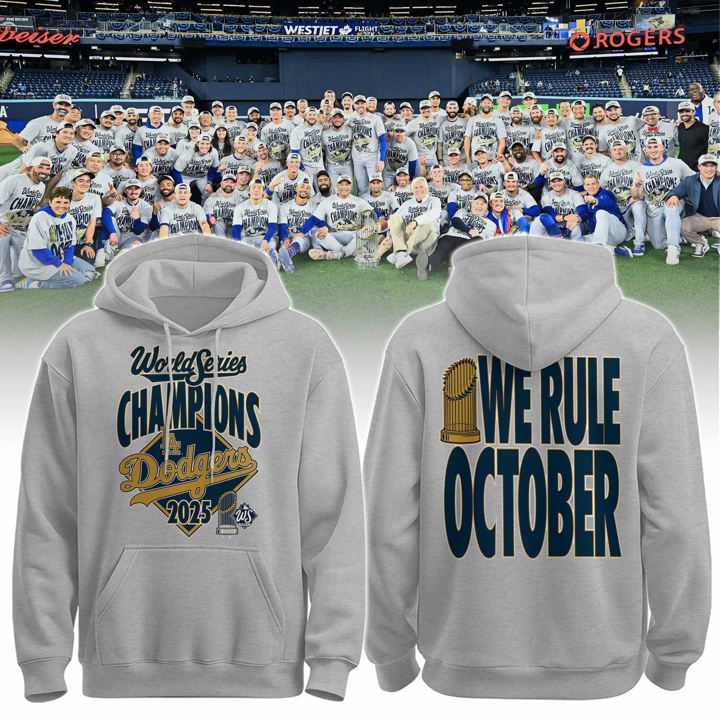 Los Angeles Dodgers x World Series Champion 2025 Hoodie Limited Edition